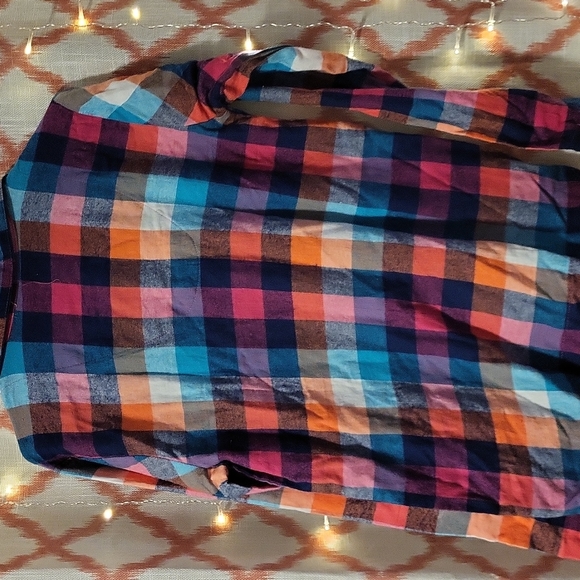 Women's Flannel PJ Top - Picture 3 of 3